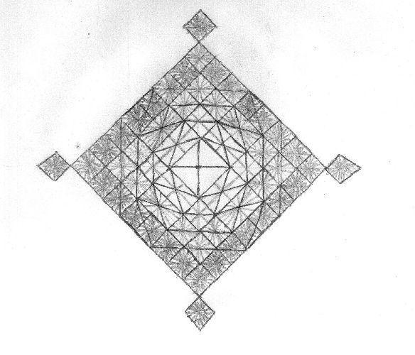The never before published image of the Mandala of Anubis